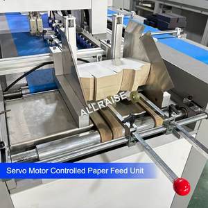 Автоматическая формовочная машина для бумажных коробок, высокоскоростная сборка ящиков, интегрированная машина для сборки ящиков на основе ящиков - Product Image 3