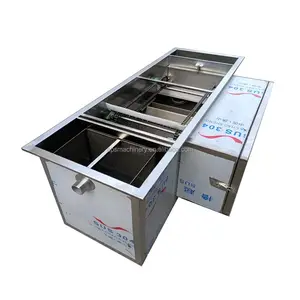 Chain scraper automatic oil-water separator Oil grease trap interceptor Oil skimmer Grease trap with heating & aeration function