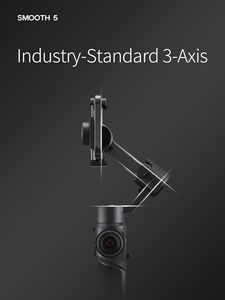 <span class=keywords><strong>Zhiyun</strong></span> <span class=keywords><strong>Smooth</strong></span> <span class=keywords><strong>5</strong></span> <span class=keywords><strong>Combo</strong></span> Teléfono Gimbal <span class=keywords><strong>Estabilizador</strong></span> de mano para teléfono inteligente de 3 ejes con trípode de agarre - Product Image 5