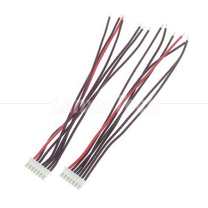 Silikon tel JST XH <span class=keywords><strong>2</strong></span>.5mm 2s 3s 4s 5s 6s 7 Pin Lipo pil dengesi kurşun uzatma şarj aleti kablosu - Product Image 6