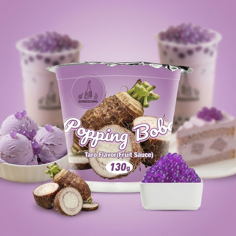 Banana Popping Boba 500g Small Pack