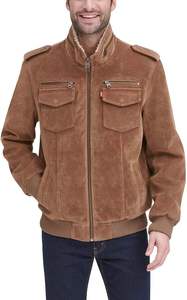 แจ็กเก็ตหนังกันลมสำหรับผู้ชายแจ็กเก็ตหนังสำหรับกลางแจ้งผลิตตามสั่ง - Product Image 5