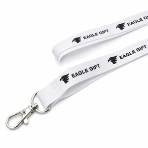 Manufacturer Custom Logo Jacquard Neck <b>Lanyard</b> Durable Eagle Hook <b>Polyester</b> <b>Lanyard</b> - Product Image 3