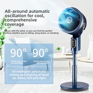 <span class=keywords><strong>Ventilador</strong></span> eléctrico 3D controlado por voz que sacude la cabeza, <span class=keywords><strong>ventilador</strong></span> <span class=keywords><strong>de</strong></span> piso potente y <span class=keywords><strong>silencioso</strong></span> <span class=keywords><strong>de</strong></span> CC para el hogar, con función <span class=keywords><strong>de</strong></span> refrigeración <span class=keywords><strong>de</strong></span> aromaterapia - Product Image 5
