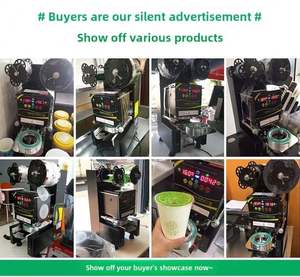 Máquina Selladora <span class=keywords><strong>de</strong></span> Vasos <span class=keywords><strong>de</strong></span> Plástico <span class=keywords><strong>de</strong></span> Uso Generalizado, Máquina Manual para Sellar Vasos <span class=keywords><strong>de</strong></span> Té <span class=keywords><strong>de</strong></span> Burbujas y Selladora <span class=keywords><strong>de</strong></span> Vasos para Jugos, Leche y Té <span class=keywords><strong>Bobo</strong></span> - Product Image 3