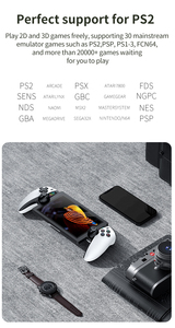Console de jeu portable Emelec 128 Go M28 LINUX, écran 7 pouces, prend en charge le Wi-Fi 5G pour les <span class=keywords><strong>jeux</strong></span> rétro et avancés de <span class=keywords><strong>PS2</strong></span> - Product Image 4