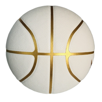 Ballon de Basket en caoutchouc de marque d'entraînement personnalisé, Match de Basket-Ball Durable d'intérieur et d'extérieur