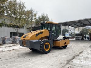 เครื่องสั่นถนนยางมะตอย6Ton 8Ton เดี่ยวขนาด12ตัน10ตันรถบดถนนขนาดใหญ่สำหรับงานหนัก - Product Image 4