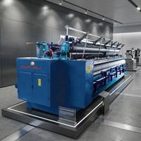 Machine à tisser les filets de pêche semi-automatique haute productivité ZRD(C)10-560 pour la fabrication de filets de pêche en polyéthylène à nœuds simples et doubles