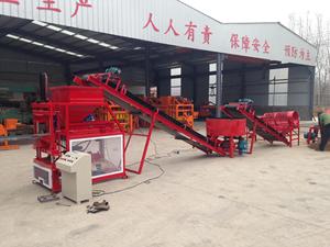 CH2-10 nhỏ tự động thủy lực khối đất sét rỗng Máy làm gạch Đất máy xi măng khối Philippines - Product Image 3