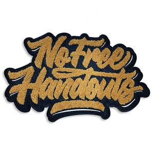Custom High Quality Chenille Letter Patch Low Moq Embroidery Patch Chenille Letter <b>Iron</b> on Patches - Product Image 4