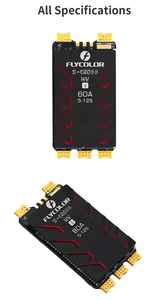 1/2/4PCS FLYCOLOR X-CROSS HV3 60A/80A/120A/160A ESC sans balais 5-12S BL32 pour drone de course RC Quadcopter - Product Image 3