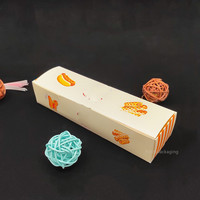Boîte à hot-dogs en papier recouvert de gaufres Lolly pour usage industriel alimentaire