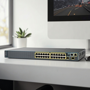 Commutateur réseau Ethernet Gigabit 24 ports Original C <span class=keywords><strong>S</strong></span> Switch 2960S 2 X SFP LAN Lite <span class=keywords><strong>WS</strong></span>-<span class=keywords><strong>C2960S</strong></span>-<span class=keywords><strong>24TS</strong></span>-<span class=keywords><strong>S</strong></span> - Product Image 4