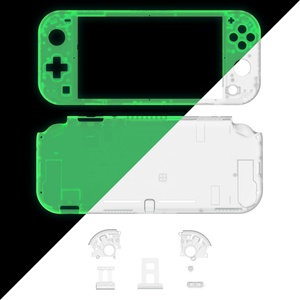 เคสเปลี่ยนทดแทนสีเขียวเข้มเรืองแสงในที่มืดสำหรับ Nintendo Switch Lite ชุดฝาครอบตัวเครื่องครบชุด - Product Image 3