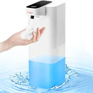 350ml Automatic Soap Dispenser USB Charging Touchless Plastic Liquid Soap Dispenser For Bathroom Kitchen