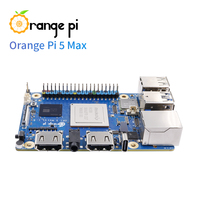Orange Pi 5 Max 8 Go de RAM 16 Go de RAM Ordinateur à carte unique LPDDR5 RK3588 Puce 2.5G LAN WiFi + BT OPi Orangepi 5 MAX Carte de développement