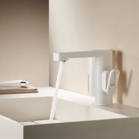 Robinet de salle de bain intelligent sans contact Weihao avec affichage numérique LED, robinet automatique à capteur pour lavabo