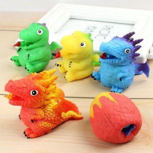 Juguete Antiestrés Musical de Plástico con Forma de Huevo de Dinosaurio, Versión Coreana, para Amasar y Girar, para Jóvenes - Product Image 3