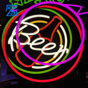 <span class=keywords><strong>Flex</strong></span> LED Light Interior Letreros de neón Decoraciones Letras para fiesta Boda Canal Letra Led Letreros iluminados - Product Image 5