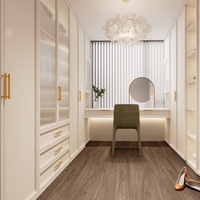 Armario de Almacenamiento Multifuncional Color Crema, Material Ecológico de Grado ENF, Armario Blanco para Distribución Global