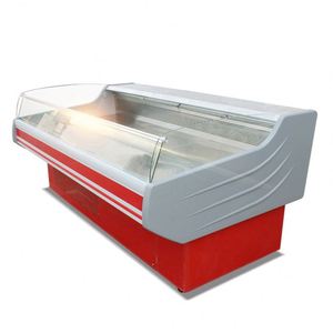 Dégivrage <span class=keywords><strong>automatique</strong></span> de type refroidisseur utilisé roulement viandes fraîches congélateurs à vendre unique température boucherie affichage réfrigérateur - Product Image 4