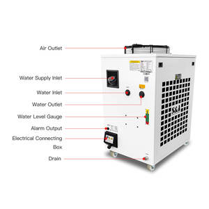 WaveTopSign S & A CW-6000AH CW-6200AH CW-6200BI工业空气冷水机用300W 600W Co2玻璃激光管冷水机 - Product Image 4