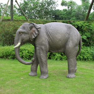 Statua di Elefante Gigante Colorata in Resina di Fibra di Vetro per Decorazione Giardino, Fornitura Diretta dalla Fabbrica Cinese - Product Image 5