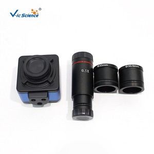 Cámara Industrial USB <span class=keywords><strong>de</strong></span> 12MP sin Necesidad <span class=keywords><strong>de</strong></span> Drivers, Interfaz CCD <span class=keywords><strong>de</strong></span> 0.5x, <span class=keywords><strong>Microscopio</strong></span> Trinocular Biológico con Ocular Electrónico - Product Image 3