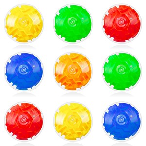 9 Estilos de Cubo de Laberinto 3D, Juguete de Triángulo y Bola para Estimular el Cerebro, Juguete Educativo Antiestrés para Niños y Adultos, Regalo - Product Image 6