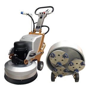 Pulidora de mármol y hormigón de 3 o 9 cabezales, 230V/240V, 50Hz/60Hz, 550mm, para terrazo y suelos. - Product Image 1