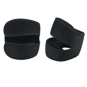 Rodilla protectora Fitness deportes ajustable doble abierto rótula rodilla tendón soporte - Product Image 5