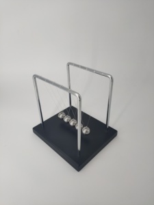 Classic Home Office Decor Fisica <span class=keywords><strong>di</strong></span> <span class=keywords><strong>Newton</strong></span> Culla Balance Balls palla altalena Con Base In Legno - Product Image 6