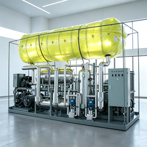 High Recovery Rate Carbon Dioxide Unit 1.2t Dry Ice Tail <b>Gas</b> CO2 <b>Generator</b> Machine for Food Processing - Product Image 6
