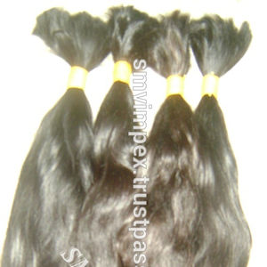 100% cabello humano templo suave y natural ondulado cabello humano templo color natural pelo humano - Product Image 1