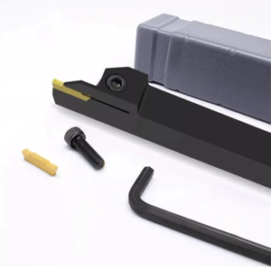 Portaherramientas CNC AMJ, Material 40CrMo, Alta Resistencia al Desgaste, Herramienta Positiva MGEHR2525-3, Herramienta <span class=keywords><strong>de</strong></span> Corte, Ranurado y Torneado <span class=keywords><strong>para</strong></span> Tornos - Product Image 2