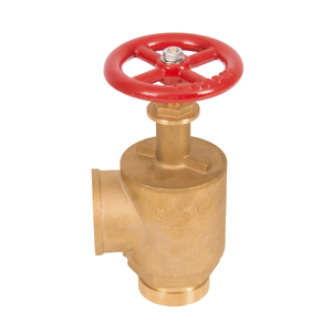 Conector Angular de Latón de 2-1/2 Pulgadas con Rosca Hembra para Manguera Contra Incendios, Marca Fire Slion, Modelo SL4101(36) - Product Image 3