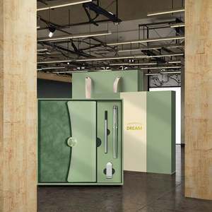 Wholesale Luxury A5 <b>Notebook</b> <b>Set</b> with USB Flash Drive Pen Business Executive Promotional Corporate Gift <b>Set</b> - Product Image 3