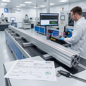 Servicio de Enderezamiento de Precisión para Perfiles Largos de Aluminio para Robots - Product Image 2