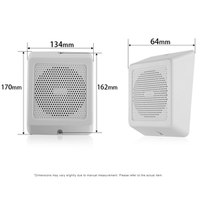 Altavoz de Sistema de Alarma contra Incendios Tanda TX3358 de 3W y 120V, Montado en la Pared, Respuesta de Frecuencia de 150Hz-8kHz para Edificios Públicos Comerciales - Product Image 2