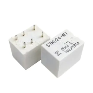 Thành phần điện tử điện từ ô tô <span class=keywords><strong>Relay</strong></span> 57nd24-w1 1C 24VDC 6pin Dip FBR57ND24-W1 <span class=keywords><strong>Relay</strong></span> mô-đun - Product Image 1