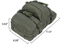Pochette d'hydratation tactique avec réservoir de 3 litres, sac à dos d'eau tactique imperméable