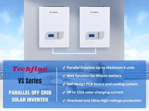Système solaire hors réseau basse fréquence 6300VA 5000W basé sur un transformateur avec chargeur MPPT intégré et prise en charge parallèle - Product Image 3