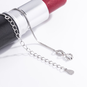 Chuỗi Hạt Bạc 925 Sterling Silver Chuỗi Điều Chỉnh Trang Sức Làm - Product Image 5
