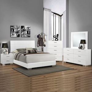 Sunrise set di mobili singoli in legno camera da letto King Size letto e armadio per alberghi eleganti mobili individuali per camere d'albergo - Product Image 2