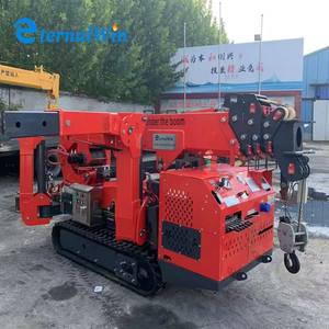 รถเครนตีนตะขาบดีเซลยอดนิยม พร้อมตะกร้าแขวน ทำงานที่สูง ได้รับการรับรองมาตรฐาน CE เครื่องยนต์ยันม่าร์ ความสูงในการยก 9.2 เมตร - Product Image 6