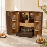Coffret à vin en bois gaufré de luxe à double porte, pour voiture, pour vin rouge, emballage cadeau haut de gamme pour whisky, coffre en bois massif