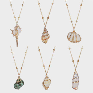 Summer Beach Style Ocean Series Jewelry Real Natural SeaShell <strong>Necklace</strong> Pendant for Women Abalone Shell <strong>Necklace</strong> - Product Image 4