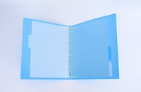 Carpeta de anillas de PP personalizada, 26 agujeros, documento de archivo, carpeta de papel A4, carpeta de archivos de plástico PP para oficina o escuela