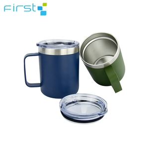 Color <span class=keywords><strong>verde</strong></span> azul 400ml té café bebiendo termo de acero inoxidable <span class=keywords><strong>taza</strong></span> - Product Image 1